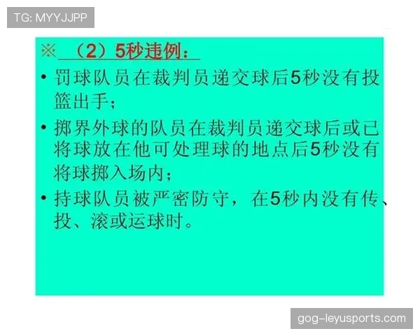 篮球规则中拖延时间违例是如何判定的具体标准与处罚解析